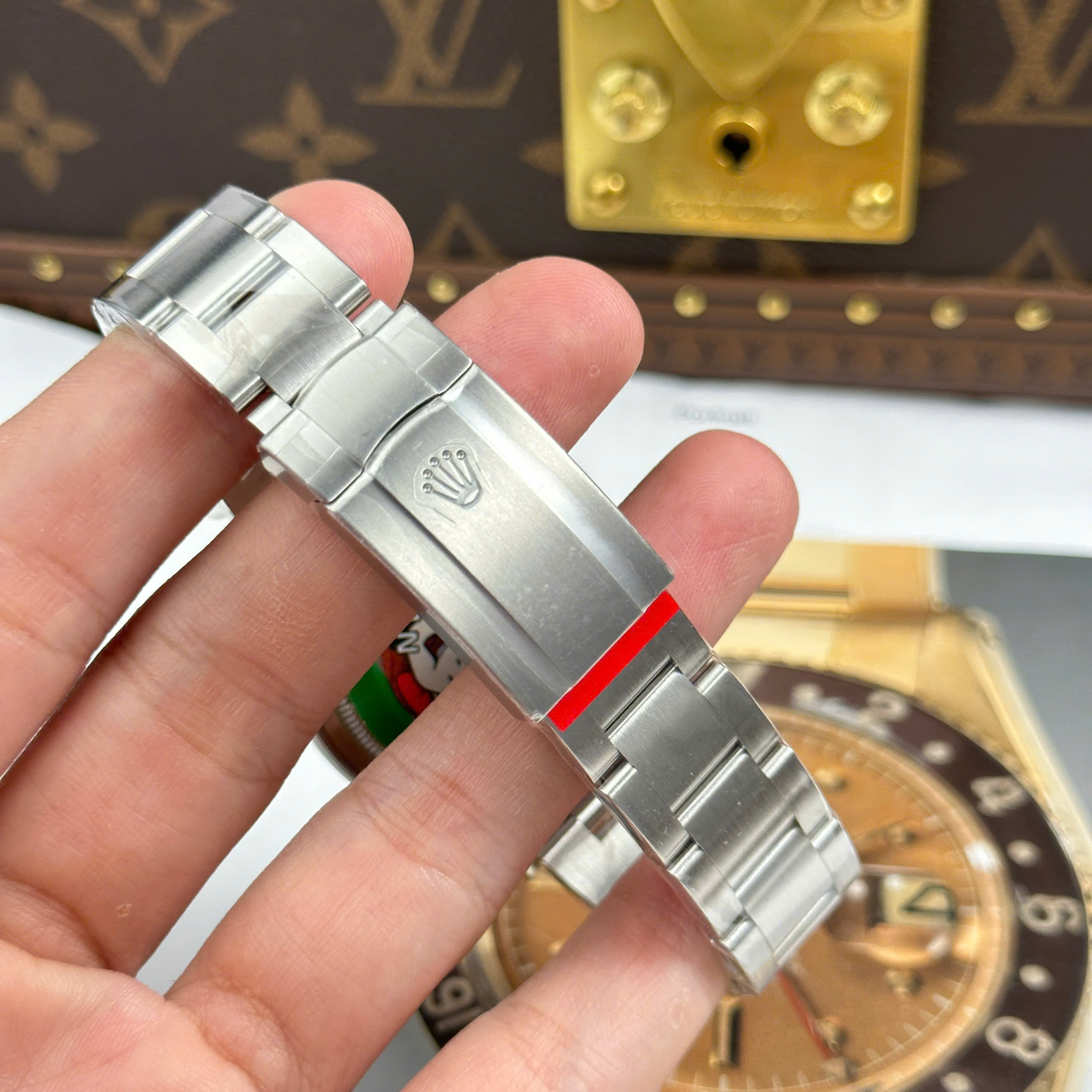 Đồng Hồ Rolex Oyster Perpetual 36mm 124300 Mặt Số Xanh Lá Replica 1:1 Clean Factory