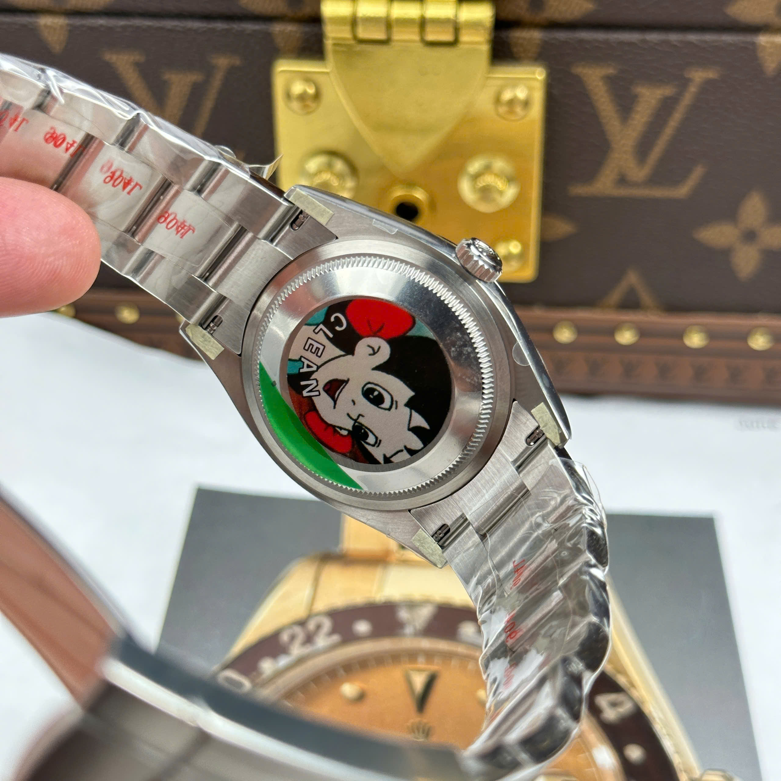 Đồng Hồ Rolex Oyster Perpetual 36mm 124300 Mặt Số Xanh Lá Replica 1:1 Clean Factory