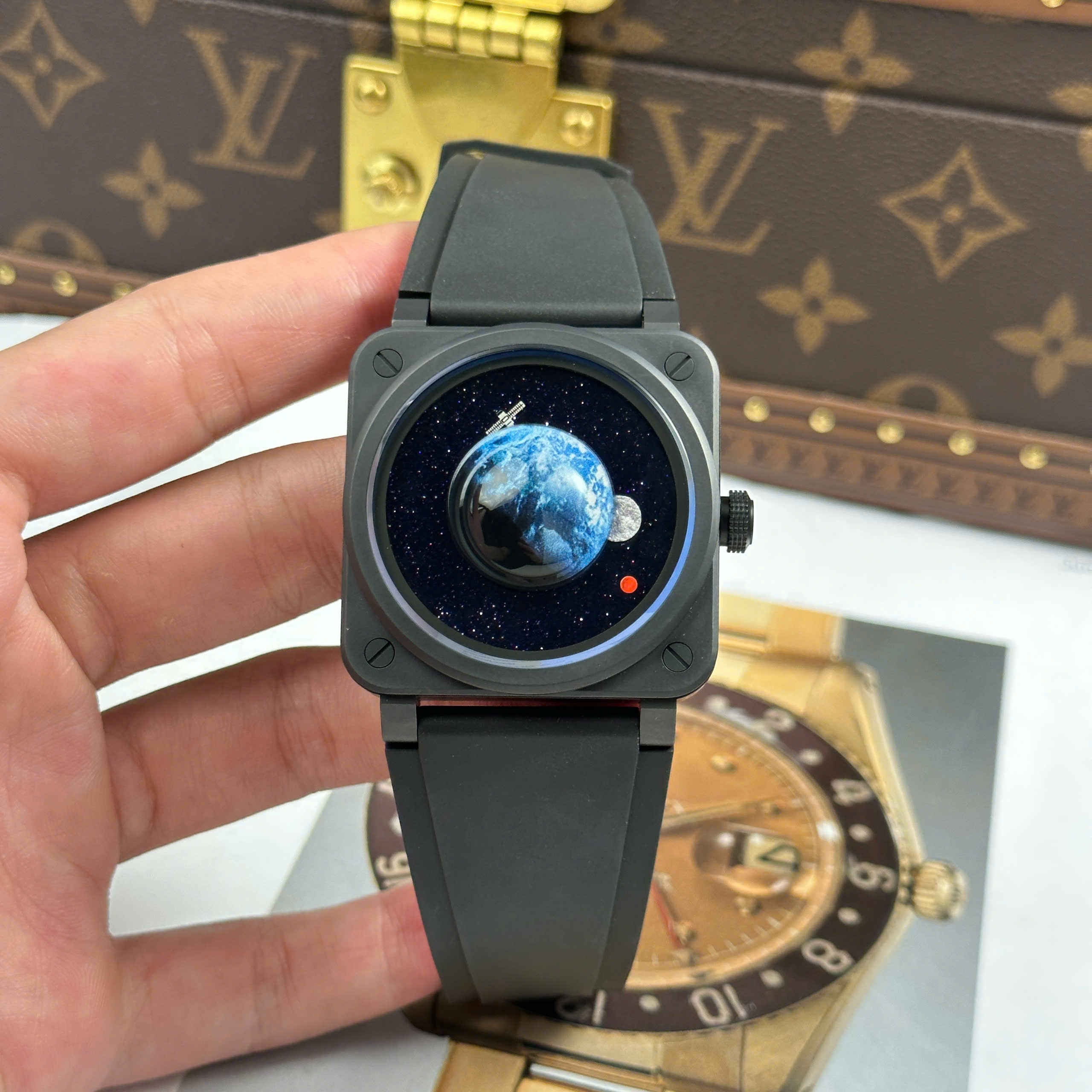 Đồng Hồ Bell & Ross Br-03 Astro Limited Edition 41mm Replica 1:1