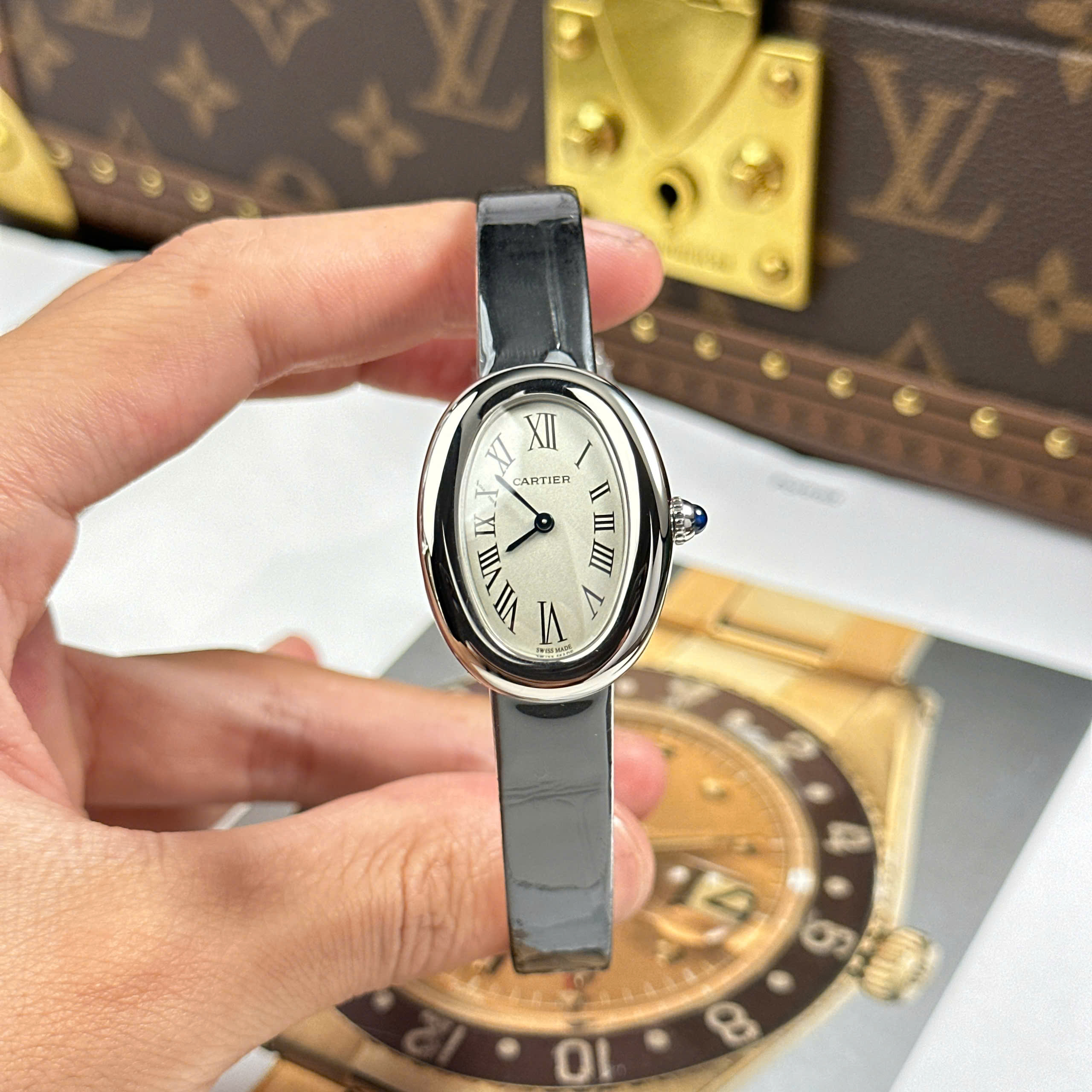 Đồng Hồ Cartier Baignoire 1920 WGBA0022 31 x 23mm Replica 1:1