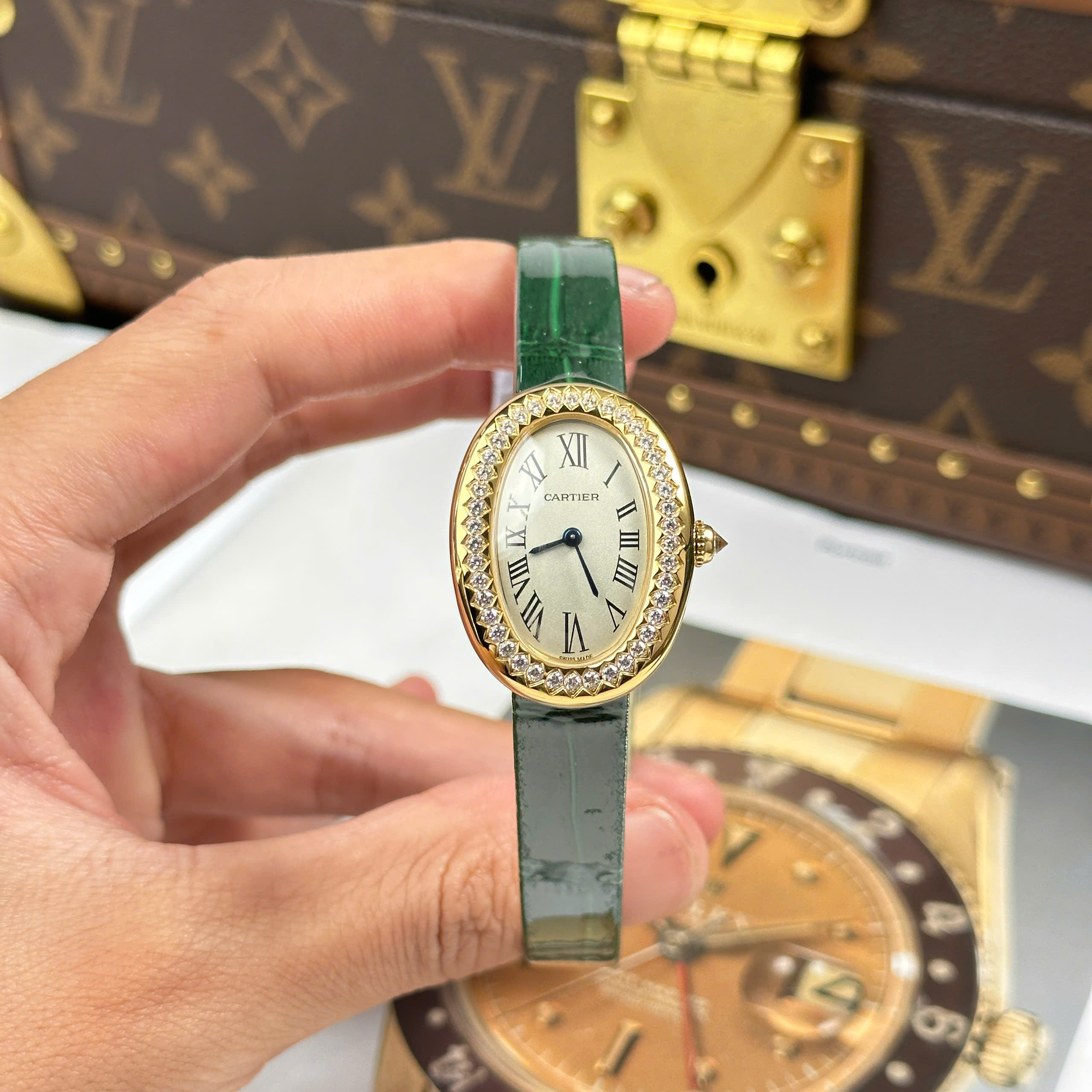 Đồng Hồ Cartier Baignoire 1920 WGBA0022 31 x 23mm Replica 1:1