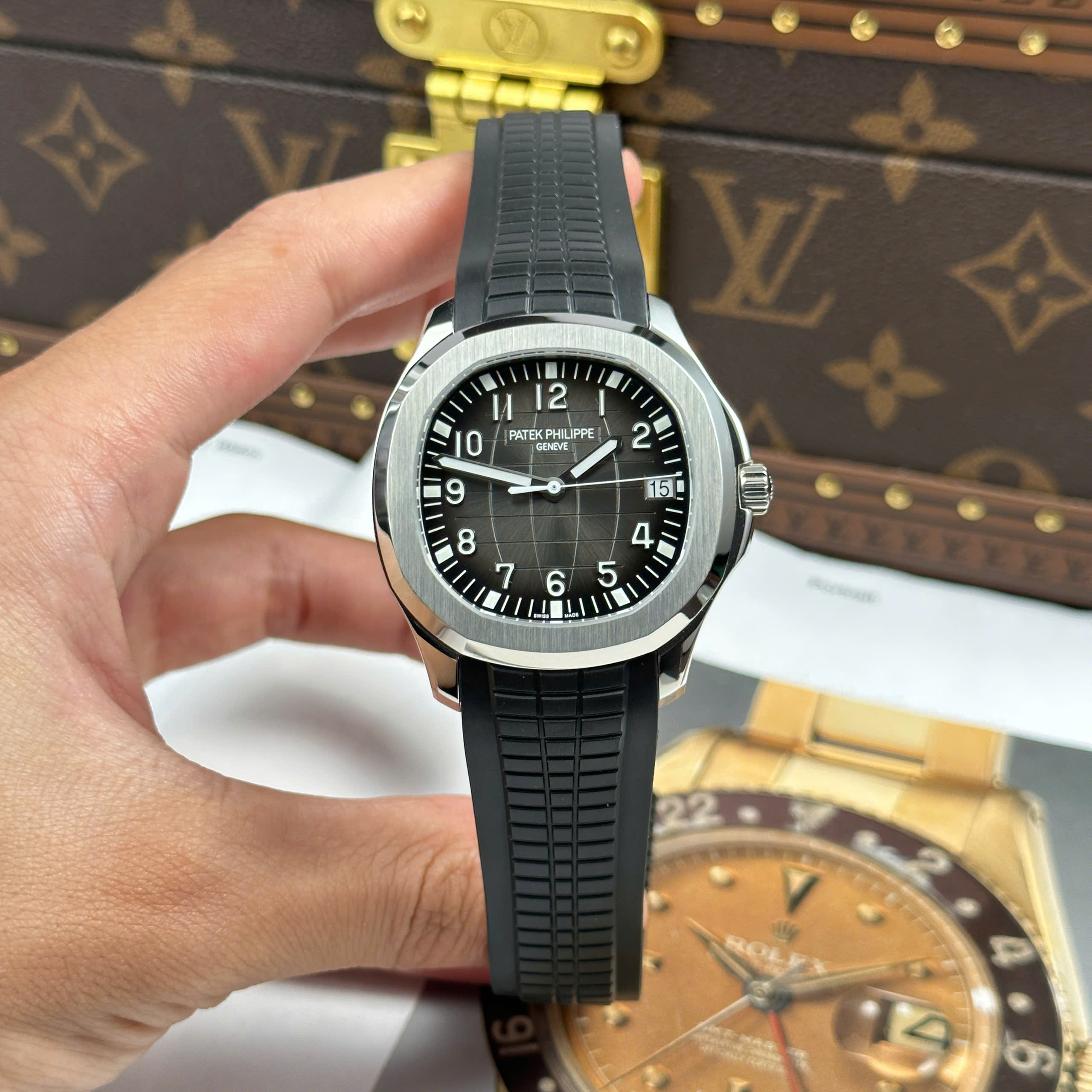 Đồng Hồ Patek Philippe Aquanaut 5167A 40mm Replica 1:1 3K Factory