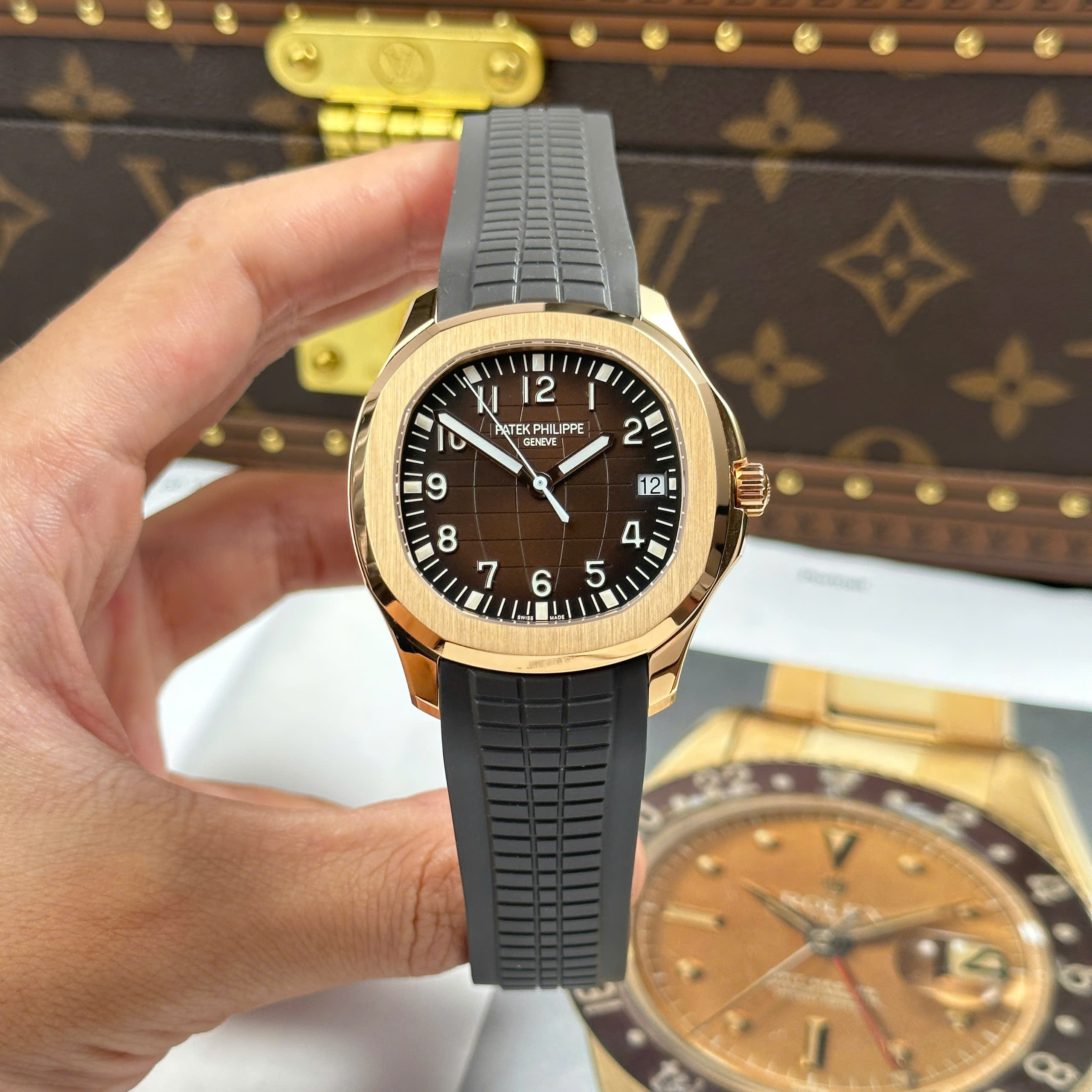 Đồng Hồ Patek Philippe Aquanaut 5167R 40mm Replica 1:1 3k Factory