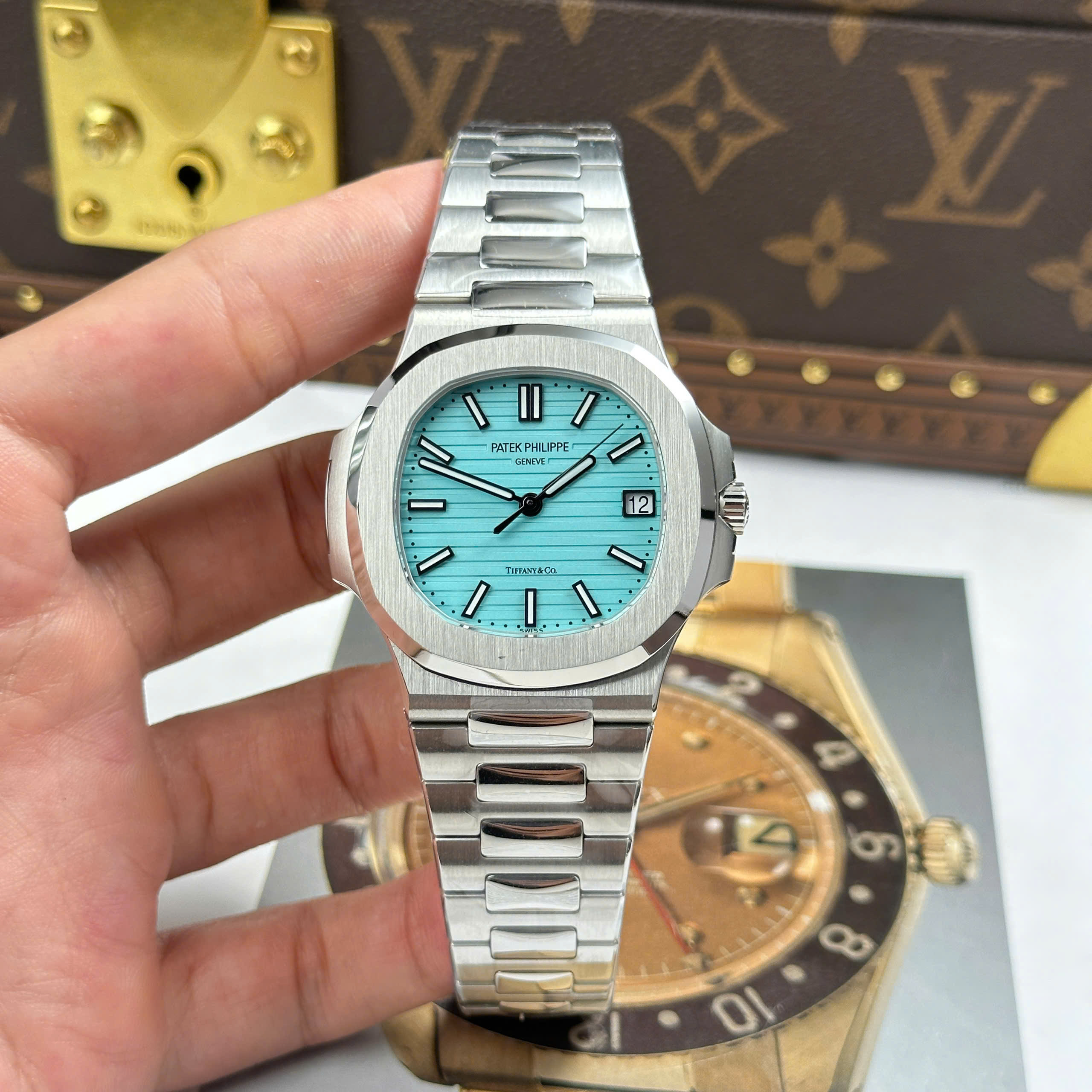 Đồng Hồ Patek Philippe Nautilus 5711 Tiffany & Co 40mm Replica 1:1 3K Factory