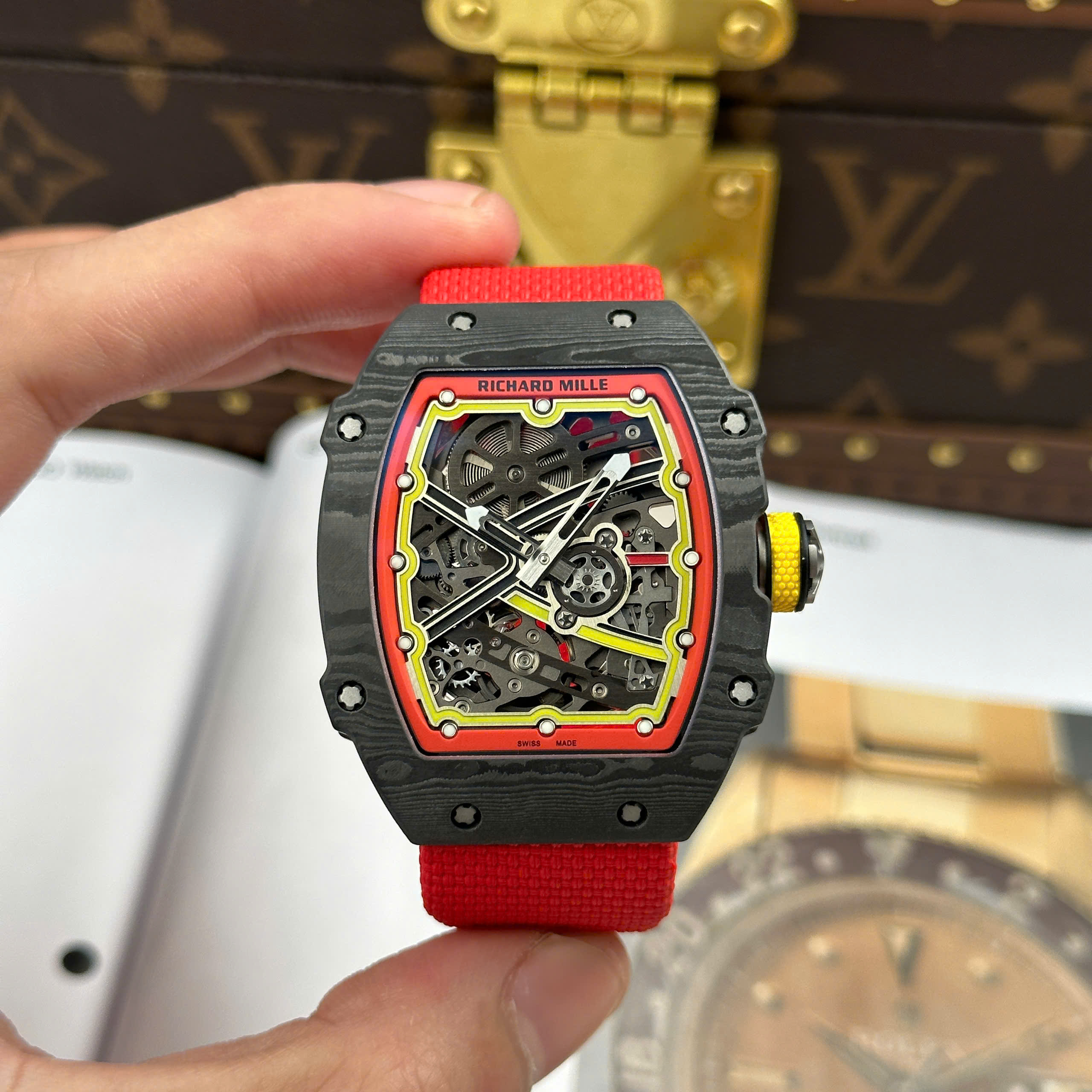 Đồng Hồ Richard Mille RM 67-02 Alexander Zverev Extra Flat Replica 1:1