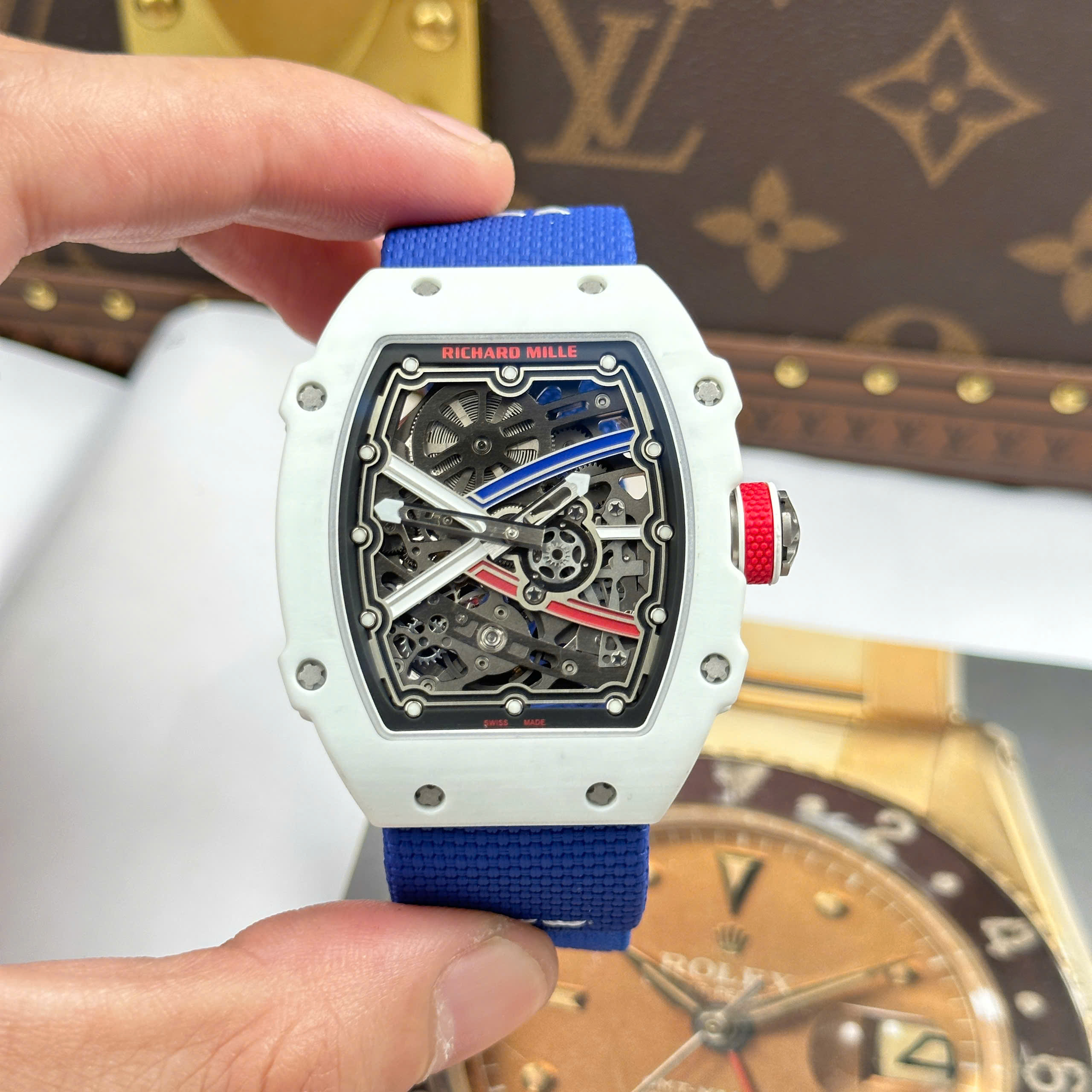 Đồng Hồ Richard Mille RM 67-02 Extra Flat Alexis Pinturault Replica 1:1