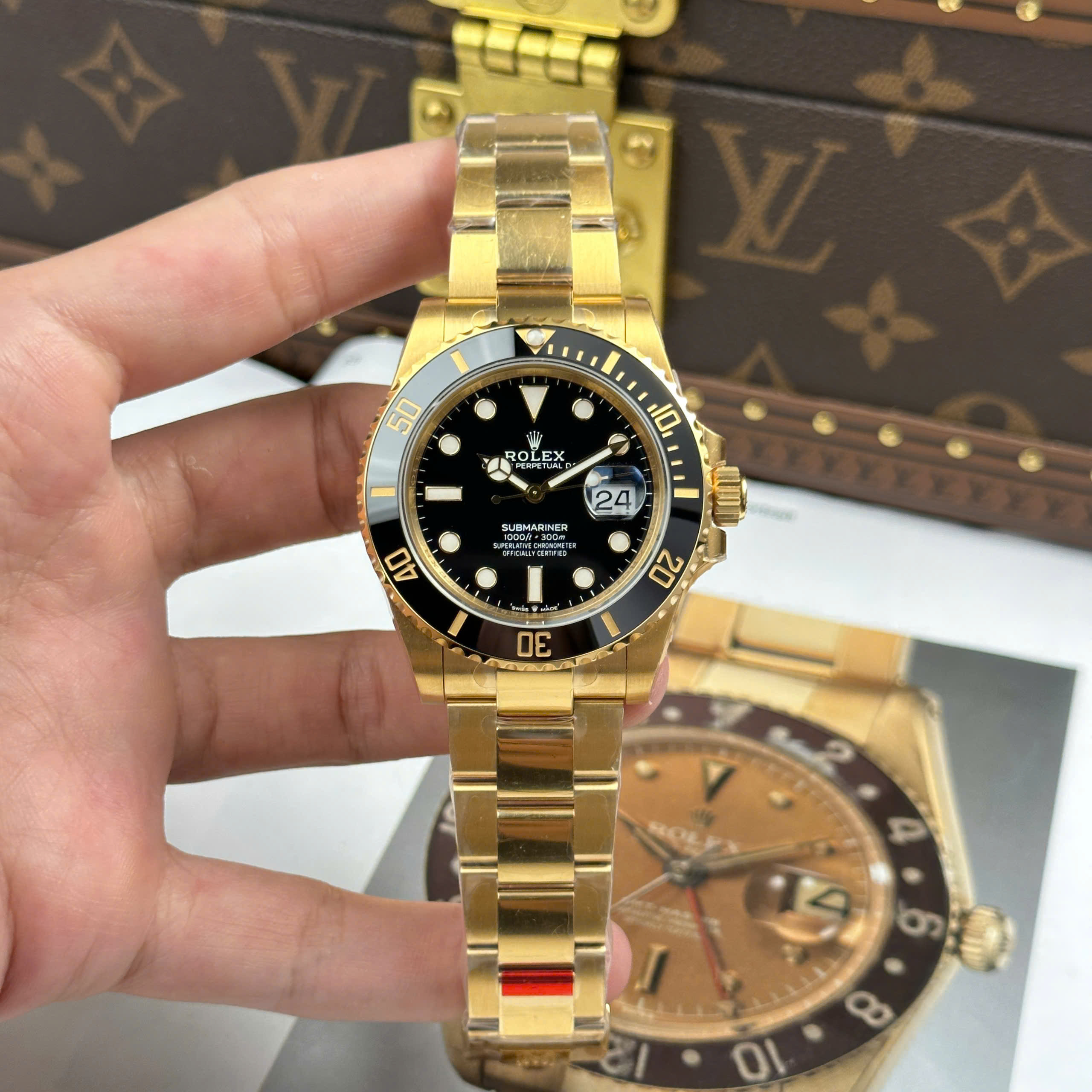 Đồng Hồ Rolex Submariner 116618LN 40mm Replica 1:1 VS Factory