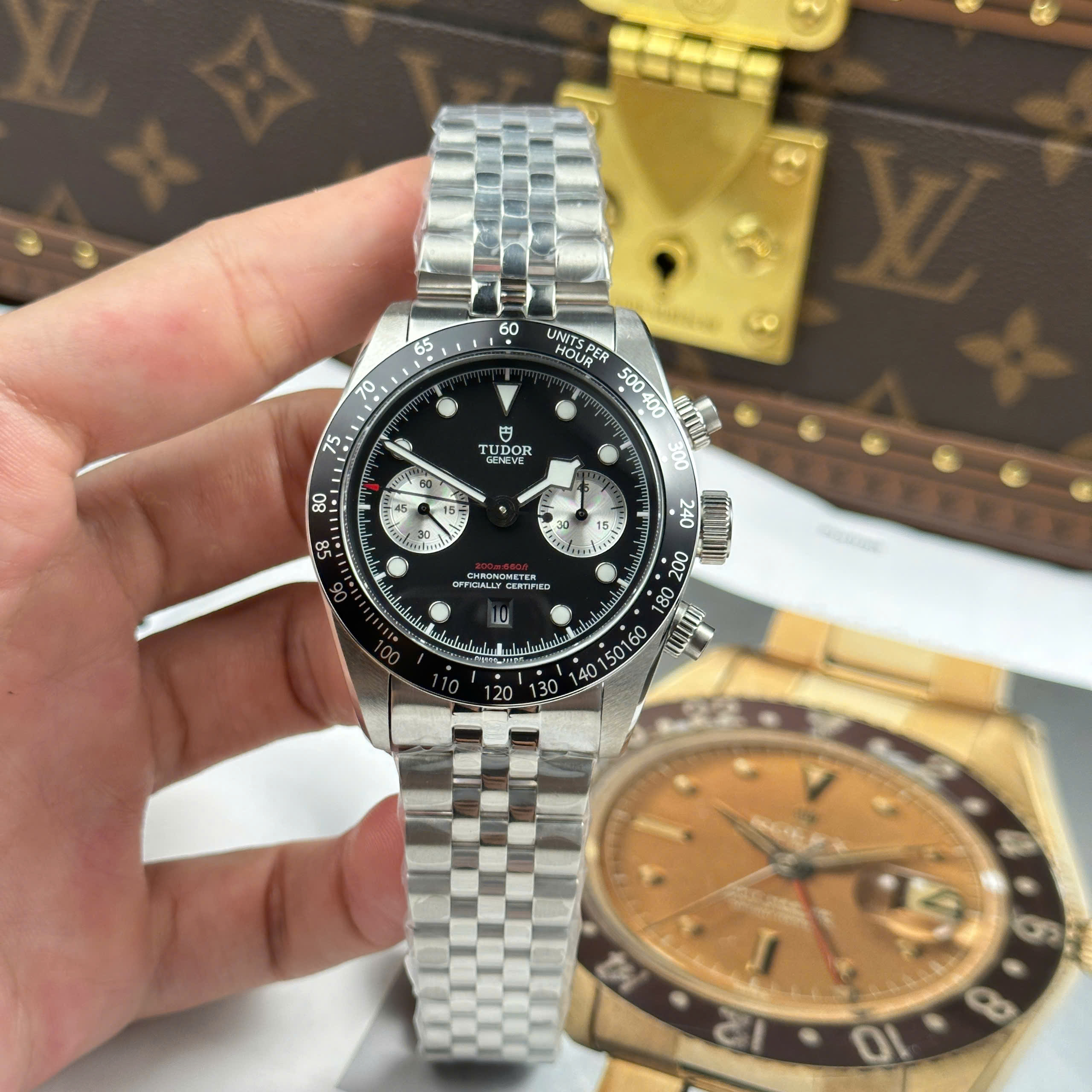 Đồng Hồ Tudor Black Bay Chronograph Replica 1:1 41mm TW Factory