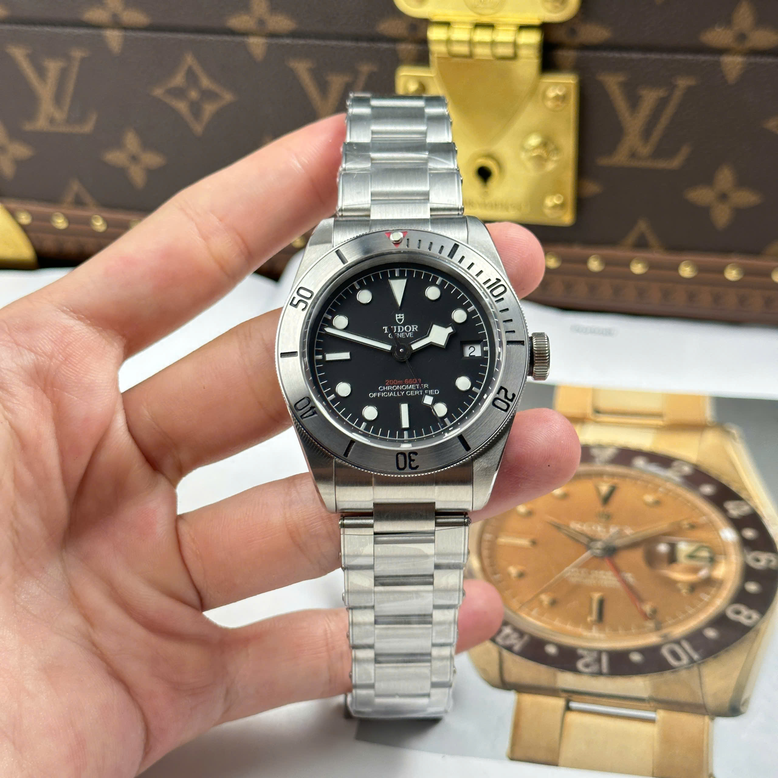 Đồng Hồ Tudor Black Bay Steel 41mm Replica 1:1 ZF Factory